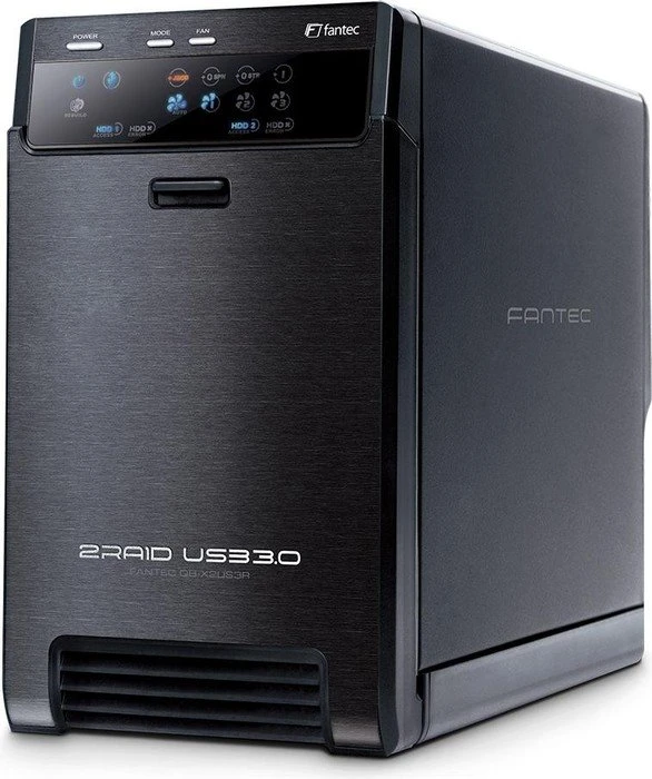 Fantec QB-X2US3R, schwarz, USB-B 3.0