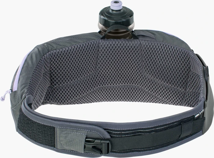 Evoc Hip Pouch Pro mit Trinkflasche violett