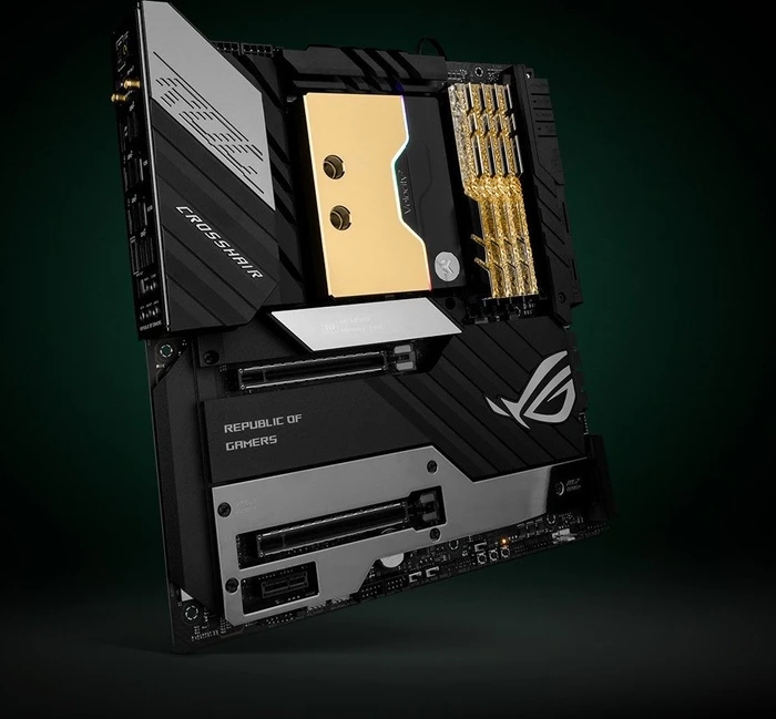 EK Water Blocks Quantum Line EK-Quantum Velocity² D-RGB, AM4, Nickel, Gold