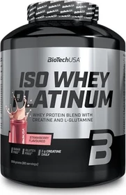 BioTech USA Iso Whey Platinum Erdbeere 1.816kg