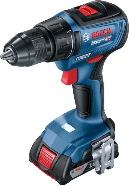 Bosch Professional GSR 18V-50 Akku-Bohrschrauber inkl. Koffer + 2 Akkus 2.0Ah