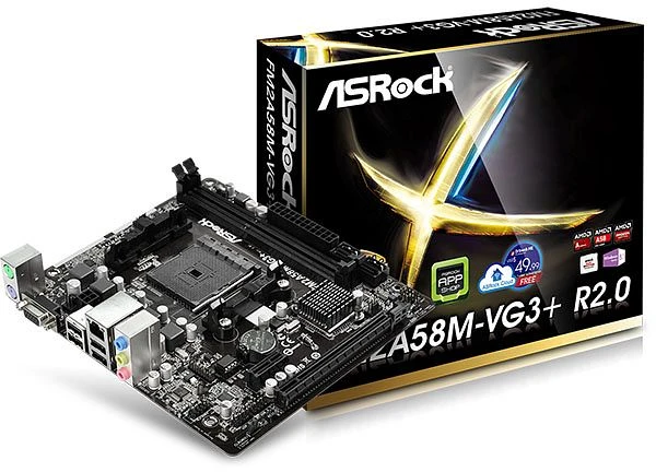 ASRock FM2A58M-VG3+ R2.0 (AMD FM2+)