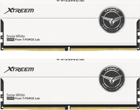TeamGroup T-Force XTREEM Snow White UDIMM 48GB Kit, DDR5-8200, CL38-49-49-84, X8