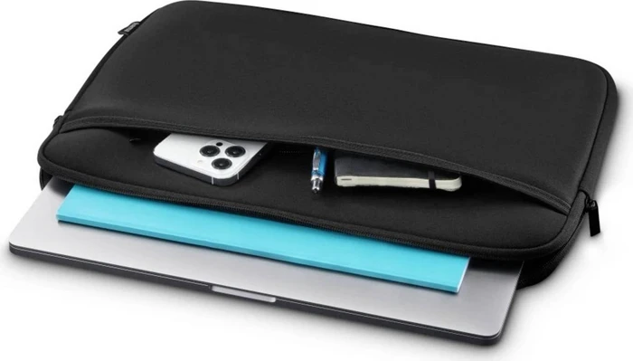 Hama Laptop-Sleeve "Neoprene" mit Vorderfach,14,1"-15,6", Schwarz