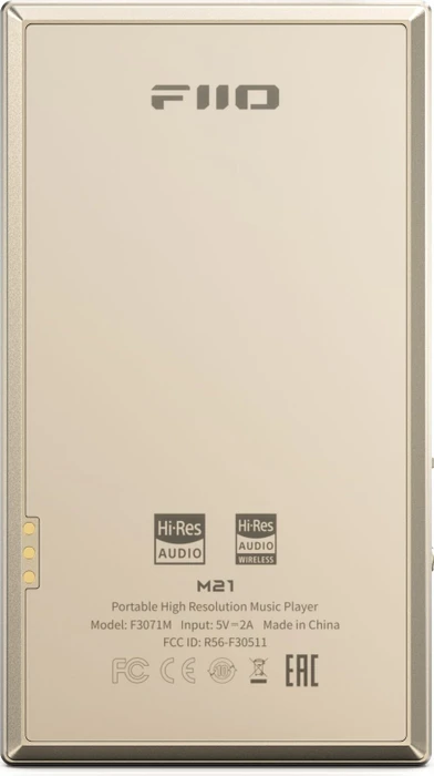 FiiO M21 titanium gold