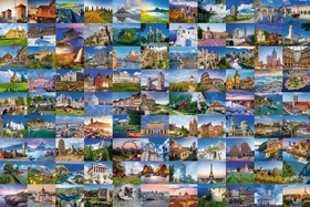 Ravensburger Puzzle 99 Beautiful Places in Europe