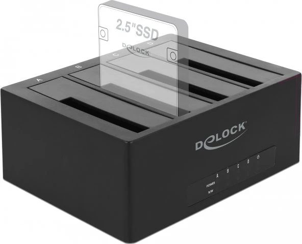 DeLOCK Dockingstation SATA 6Gb/s, USB-C 3.0