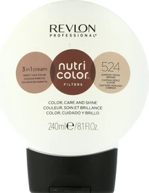 Revlon Nutri Color Filters Haartönung 524 coppery pearl brown, 240ml