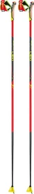 Leki HRC Max Langlauf Skistock bright red/neon yellow/carbon structure (Modell 2025/2026)