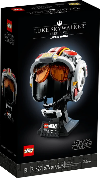 LEGO Star Wars - Helm von Luke Skywalker (Rot Fünf)