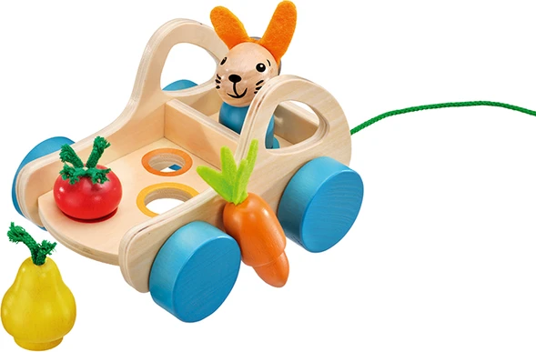 Schmidt Spiele Selecta Verdurino Obst und Gemüsewagen