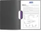 Durable Duraswing Color 30 Klemmmappe, A4, anthrazit/violett Vorschaubild