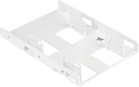 Corsair 3.5" Dual SSD Adapter, 2.5" Festplatten Einbaurahmen, weiß