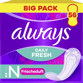 Always Daily Flexistyle normal fresh scent, 56 Stück