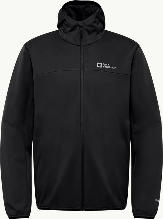Jack Wolfskin Feldberg Hoody Funktionsjacke schwarz (Herren)