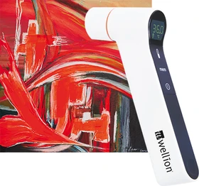 Wellion Infrarot Stirn- und Ohr-Thermometer