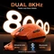 Yunzii M2 Dual 8K Custom Wireless Gaming Maus, orange, USB/Bluetooth Vorschaubild