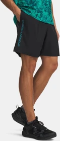 Under Armour Woven Wordmark Hose kurz black/fresco blue (Herren)