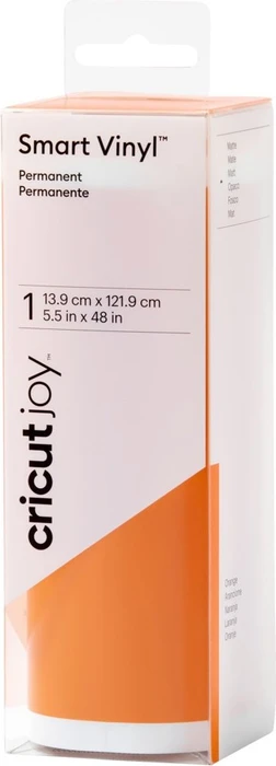 Cricut Joy Smart Vinylfolie permanent orange, 13.9x121.9cm