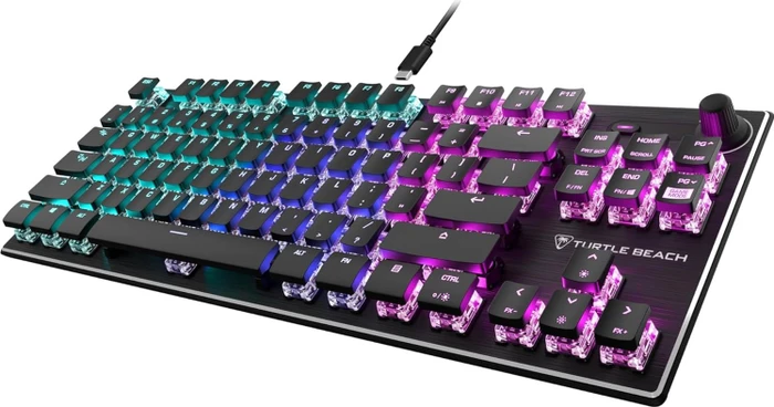 Turtle Beach Vulcan TKL, LEDs RGB, TITAN Mechanical Linear, USB, US