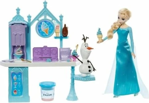 Mattel Disney - Prinzessin - Die Eiskönigin - Elsas und Olafs Eiscreme-Stand