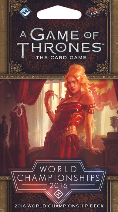 Game of Thrones Der Eiserne Thron 2. Edition Weltmeister-Deck 2016 (Erweiterung)
