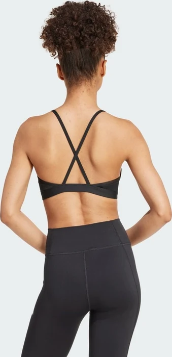 adidas Aeroreact Big Logo Graphic Bra Sport-BH black (Damen)