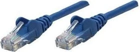 goobay Patchkabel, Cat5e, U/UTP, RJ-45/RJ-45, 10m, blau