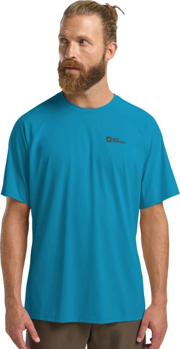 Jack Wolfskin Prelight Swift Funktionsshirt kurzarm aurora blue (Herren)