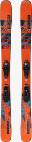 Salomon QST Spark S + C5 flame/copen blue (inkl. Bindung) (Junior) (Modell 2025/2026)