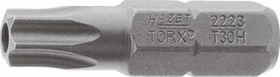 Hazet 2223-T30H Torx Bit 1/4", T30x25mm, 1 Stück