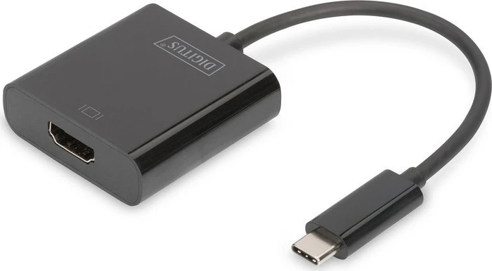 Digitus USB-C auf HDMI Adapter schwarz