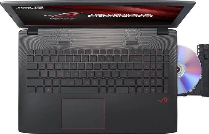 ASUS ROG schwarz GL552VW-CN274T, schwarz/silber, Core i7-6700HQ, 8GB RAM, 128GB SSD, 1TB HDD, GeForce GTX 960M, DE