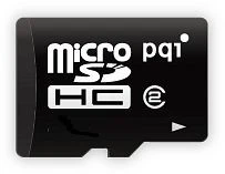 PQI microSDHC 16GB, Class 2