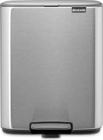 Brabantia Bo Treteimer 12l matt steel