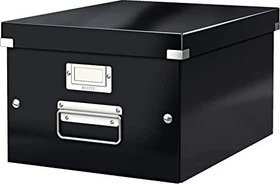 Leitz Click & Store WOW Aufbewahrungsbox mittel, A4, schwarz