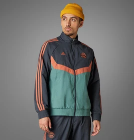 adidas FC Bayern München Seasonal Trainingsjacke grey/hazy emerald (Herren)