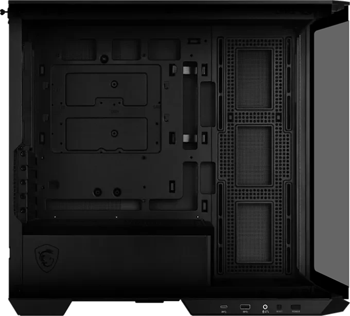 MSI MAG PANO 100L PZ Black, schwarz, Glasfenster