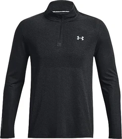 Under Armour Seamless Stride 1/4 Zip Funktionsshirt langarm black/reflective (Herren)