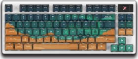 MSI FORGE GK600 TKL Wireless Mars, LEDs RGB, hot-swap, KKT Purple Star, USB/Bluetooth, US (S11-43USU01-HH9)