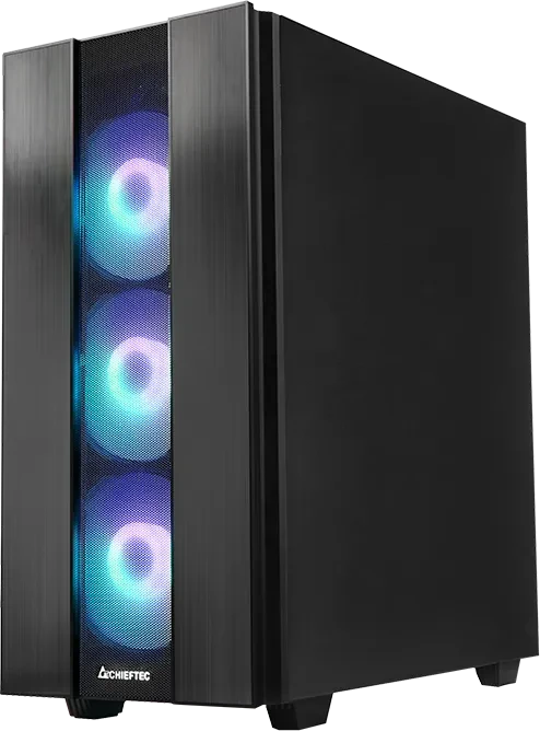 Chieftec Gamer GS-02B Hunter 2, Glasfenster