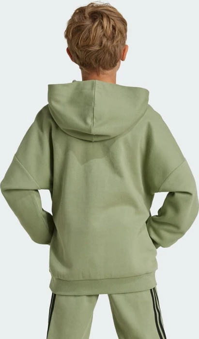 adidas Future Icons Logo Hoodie tent green/black (Junior)