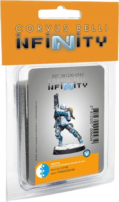 Corvus Belli Infinity - PanOceania - Nøkken, Special Intervention and Recon Team (Spitfire)
