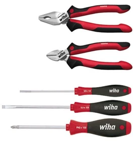 Wiha Z 99000602 Industrial Mix Handwerkzeugset, 5-tlg.