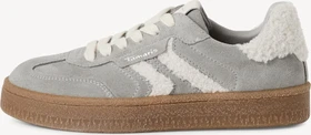 Tamaris Ledersneaker Low grau (Damen)