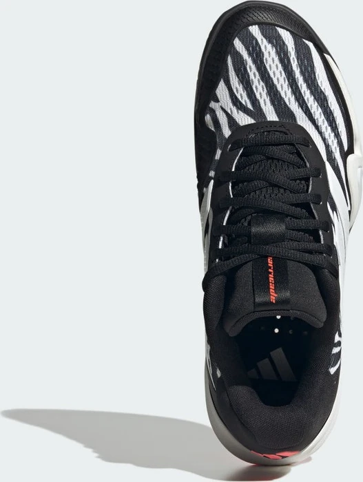 adidas Barricade 14 core black/cloud white/solar turbo (Herren)
