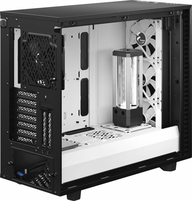 Fractal Design Define 7 Black/White Solid, schallgedämmt