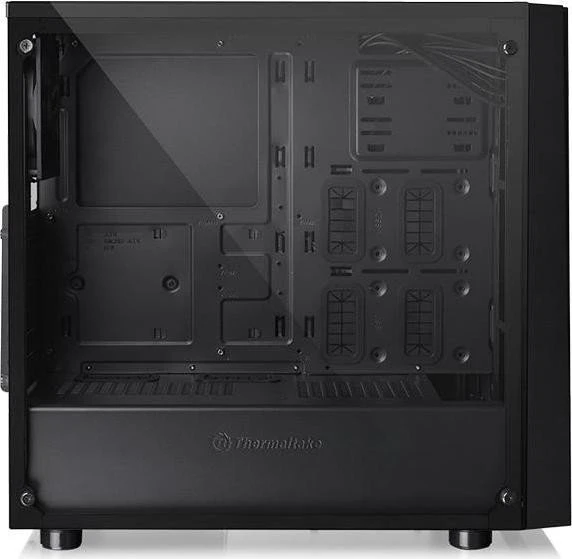 Thermaltake Versa J21 TG, schwarz, Glasfenster