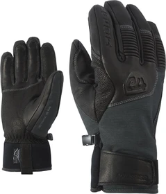 Ziener Ganzenberg AS AW Skihandschuhe grey iron tec