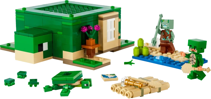 LEGO Minecraft - Das Schildkrötenstrandhaus